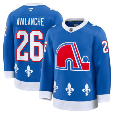 Colorado Avalanche Throwback Premium Jersey - #26 Avalanche