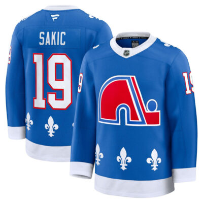 Colorado Avalanche Throwback Premium Jersey - Joe Sakic