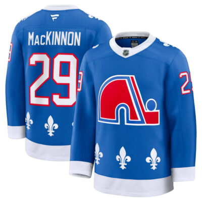 Colorado Avalanche Throwback Premium Jersey - Nathan MacKinnon
