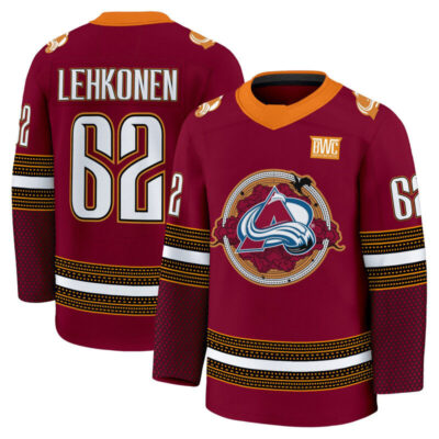 Colorado Avalanche 'Wingleader Edition' Premium Jersey - Stitched - Artturi Lehkonen
