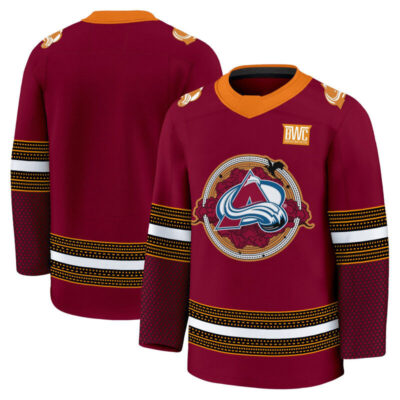 Colorado Avalanche 'Wingleader Edition' Premium Jersey - Stitched - Team