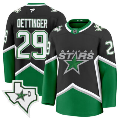 Dallas Stars '99 Throwback Premium Jersey - Jake Oettinger