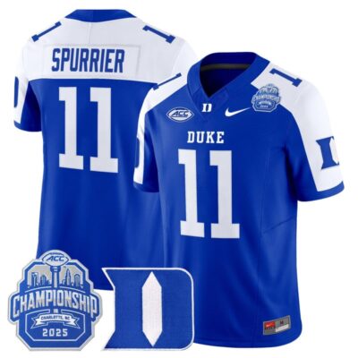 Duke Blue Devils 2025 ACC Championship Vapor Limited Jersey - Royal Alternate / Steve Spurrier