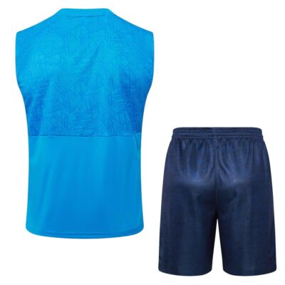 FC Porto 2024 2025 Sky Blue Jersey Tank Top Shorts Soccer Training Suit - Image 4