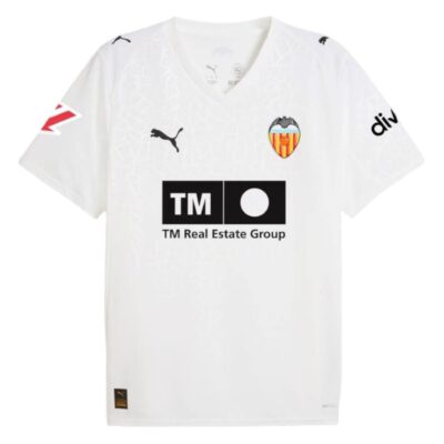 Fc Valencia Home Child Shirt 2025-2026