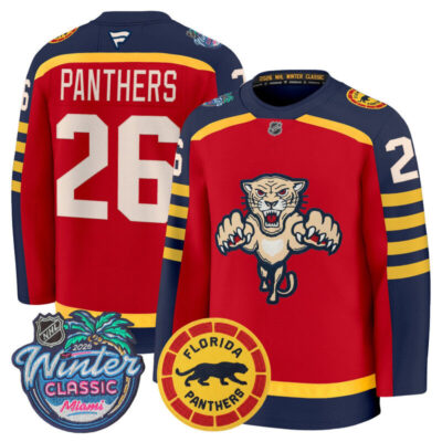 Florida Panthers 2026 Winter Classic Premium Jersey - #26 Panthers