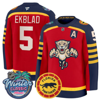 Florida Panthers 2026 Winter Classic Premium Jersey - Aaron Ekblad