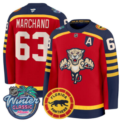 Florida Panthers 2026 Winter Classic Premium Jersey - Brad Marchand