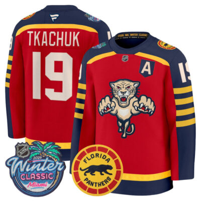 Florida Panthers 2026 Winter Classic Premium Jersey - Matthew Tkachuk
