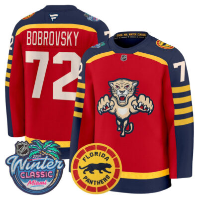 Florida Panthers 2026 Winter Classic Premium Jersey - Sergei Bobrovsky