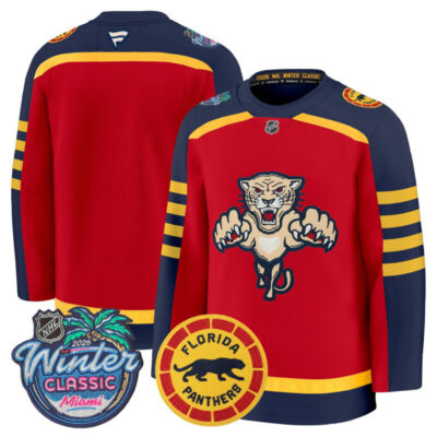Florida Panthers 2026 Winter Classic Premium Jersey - Team