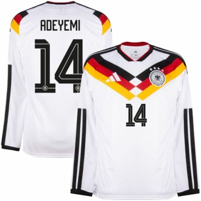 Germany Home Jersey 2026/2027 Adeyemi Long Sleeve