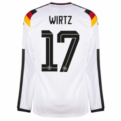 Alternative view of Germany Home Jersey 2026/2027 Wirtz Long Sleeve