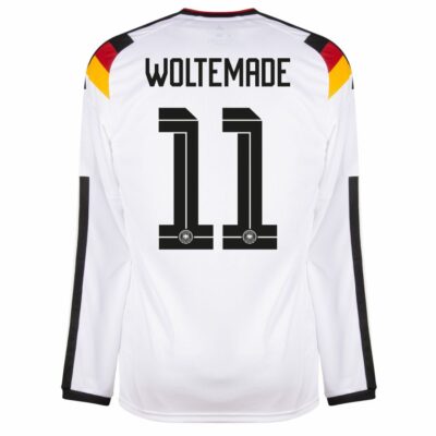 Alternative view of Germany Home Jersey 2026/2027 Woltemade Long Sleeve