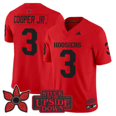 Indiana Hoosiers 'Stranger Things Edition' Vapor Limited Jersey - Red / Omar Cooper Jr.