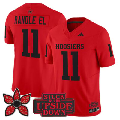 Indiana Hoosiers 'Stranger Things Edition' Vapor Limited Jersey - Red / Randle El