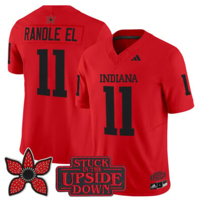 Indiana Hoosiers 'Stranger Things Edition' Vapor Limited Jersey  - Red / Randle El