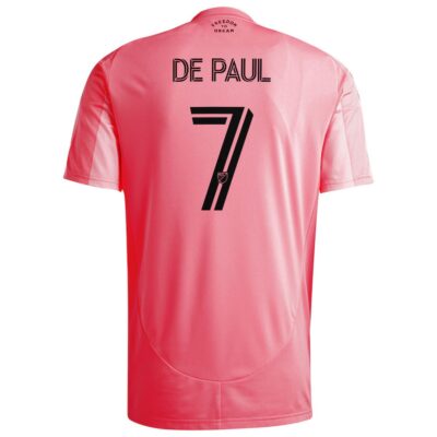 Alternative view of Inter Miami 2025-2026 Home Jersey De Paul