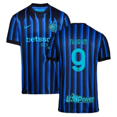 Inter Milan Home Jersey 2025-2026 Thuram