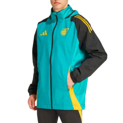 Alternative view of Jamaica Soccer Training Rain Jacket 2024/25