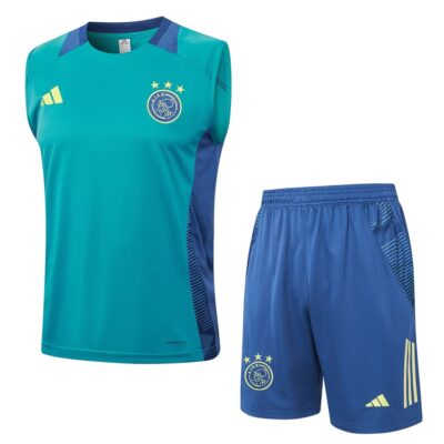 Jersey Tank Top Short Ajax 2024 2025 Green Soccer Training Suit