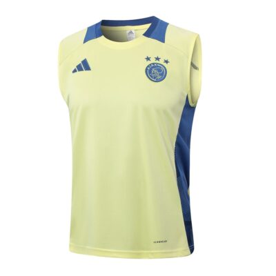 Alternative view of Jersey Tank Top Short Ajax 2024 2025 Yellow Soccer Training Suit