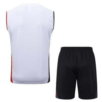 Jersey Tank Top Short Ajax 2025 2026 White Soccer Training Suit - Image 4