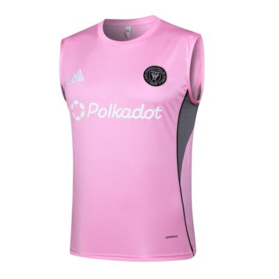 Alternative view of Jersey Tank Top Short Inter Miami 2025 2026 Light Pink Soccer Training Suit