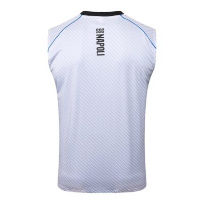 Jersey Tank Top Short Naples 2025 2026 White Soccer Training Suit - Image 3