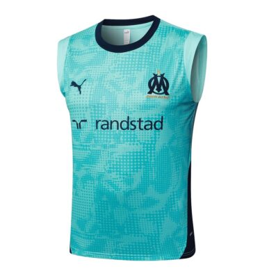 Alternative view of Jersey Tank Top Short Olympique de Marseille 2025 2026 Green Soccer Training Suit