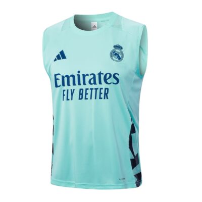 Alternative view of Jersey Tank Top Short Real Madrid 2024 2025 Green Soccer Training Suit