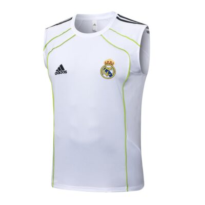 Alternative view of Jersey Tank Top Short Real Madrid 2025 2026 White Soccer Training Suit
