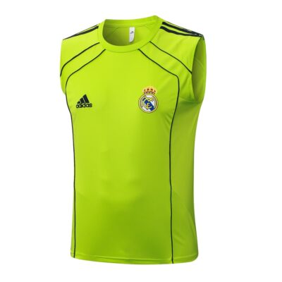Alternative view of Jersey Tank Top Short Real Madrid 2025 2026 Yellow Soccer Training Suit