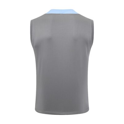 Jersey Tank Top Short Tottenham 2024 2025 Gray Soccer Training Suit - Image 3