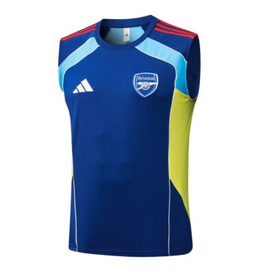 Alternative view of Jersey Tank Top Shorts Arsenal 2025 2026 Light Blue Soccer Training Suit