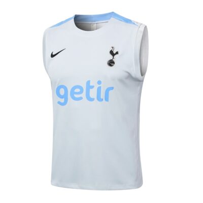 Alternative view of Jersey Tank Top Shorts Tottenham 2024 2025 White Soccer Training Suit