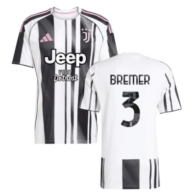 Juventus Home Jersey 2025-2026 Bremer