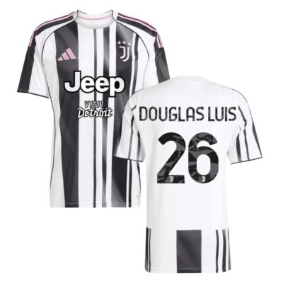 Juventus Home Jersey 2025-2026 Douglas Luiz