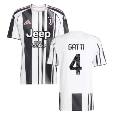 Juventus Home Jersey 2025-2026 Gatti