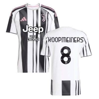 Juventus Home Jersey 2025-2026 Koopmeiners