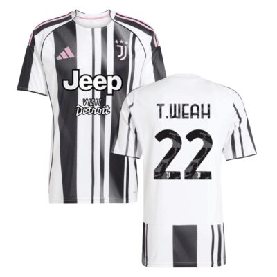 Juventus Home Jersey 2025-2026 Weah