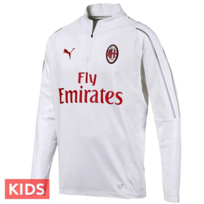 Kids Ac Milan Training Technical Soccer Tracksuit 2018/19 - Image 4