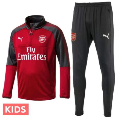 Kids Arsenal Fc Technical Training Soccer Tracksuit 2017/18