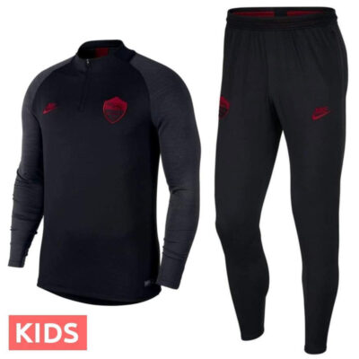Alternative view of Kids As Roma Eu Training Technical Soccer Tracksuit 2019/20