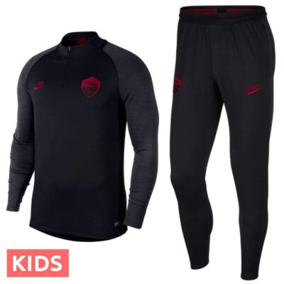 Kids As Roma Eu Training Technical Soccer Tracksuit 2019/20