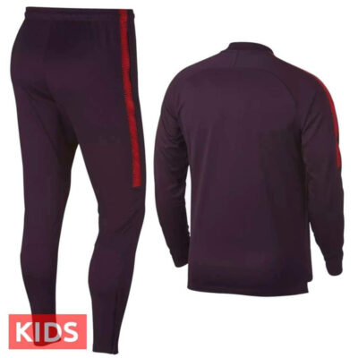 Kids As Roma Presentation Soccer Tracksuit 2018/19 - Image 3