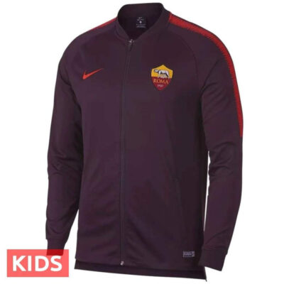 Kids As Roma Presentation Soccer Tracksuit 2018/19 - Image 4