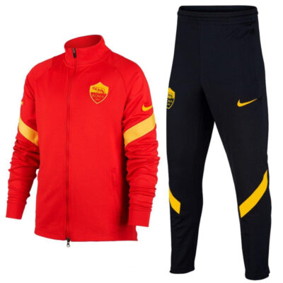 Alternative view of Kids As Roma Training Presentation Soccer Tracksuit 2020/21