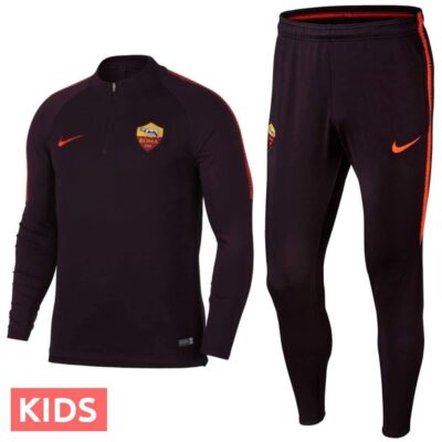 Kids As Roma Training Technical Soccer Tracksuit 2018/19