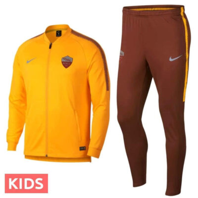 Alternative view of Kids As Roma UCL Presentation Soccer Tracksuit 2018/19